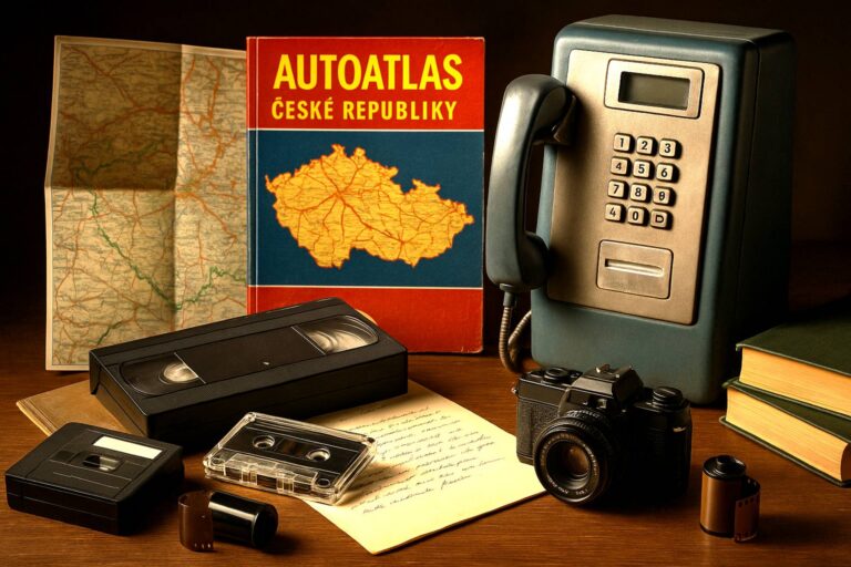 Vzpomínky na devadesátky: Nahrávání písniček z rádia, dopisy, autoatlas, kazety a další věci, které dnes máme v mobilu
