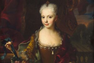 Marie Anna v dětství, FOTO: Andreas Møller, Public domain, via Wikimedia Commons