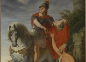 Svatý Martin na bílém koni, FOTO: François Joseph Thomas De Backer, CC BY-SA 4.0, via Wikimedia Commons