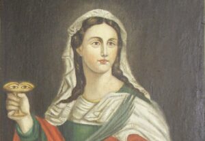 Portrét svaté Lucie, FOTO: Riccardo Spoto, Public domain, via Wikimedia Commons