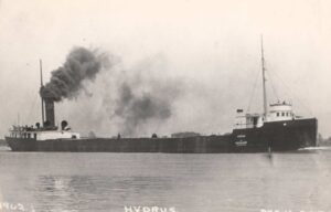 SS Hydrus, listopad 1913, FOTO: See page for author, Public domain, via Wikimedia Commons