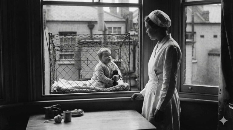 Místo kočárku klec v okně: Bizarní móda, kterou tehdy posvětili lékaři
