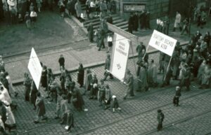 1. květen 1950, FOTO: Miroslav Dvořák, CC BY-SA 4.0, via Wikimedia Commons