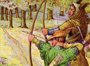 Robin Hood, FOTO: Louis Rhead, Public domain, via Wikimedia Commons