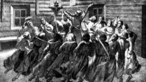 Chlystové při rituálu, FOTO: http://www.molokan.info/photo-hlysts, Public domain, via Wikimedia Commons