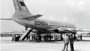 Letoun Tu-104, FOTO: SDASM Archives, No restrictions, via Wikimedia Commons